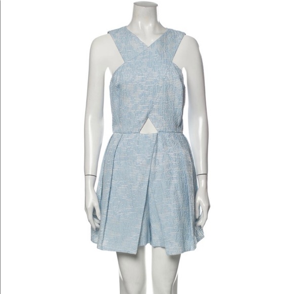 Tibi Pants - Tibi Light Blue Romper Size 6 Perfect Condition